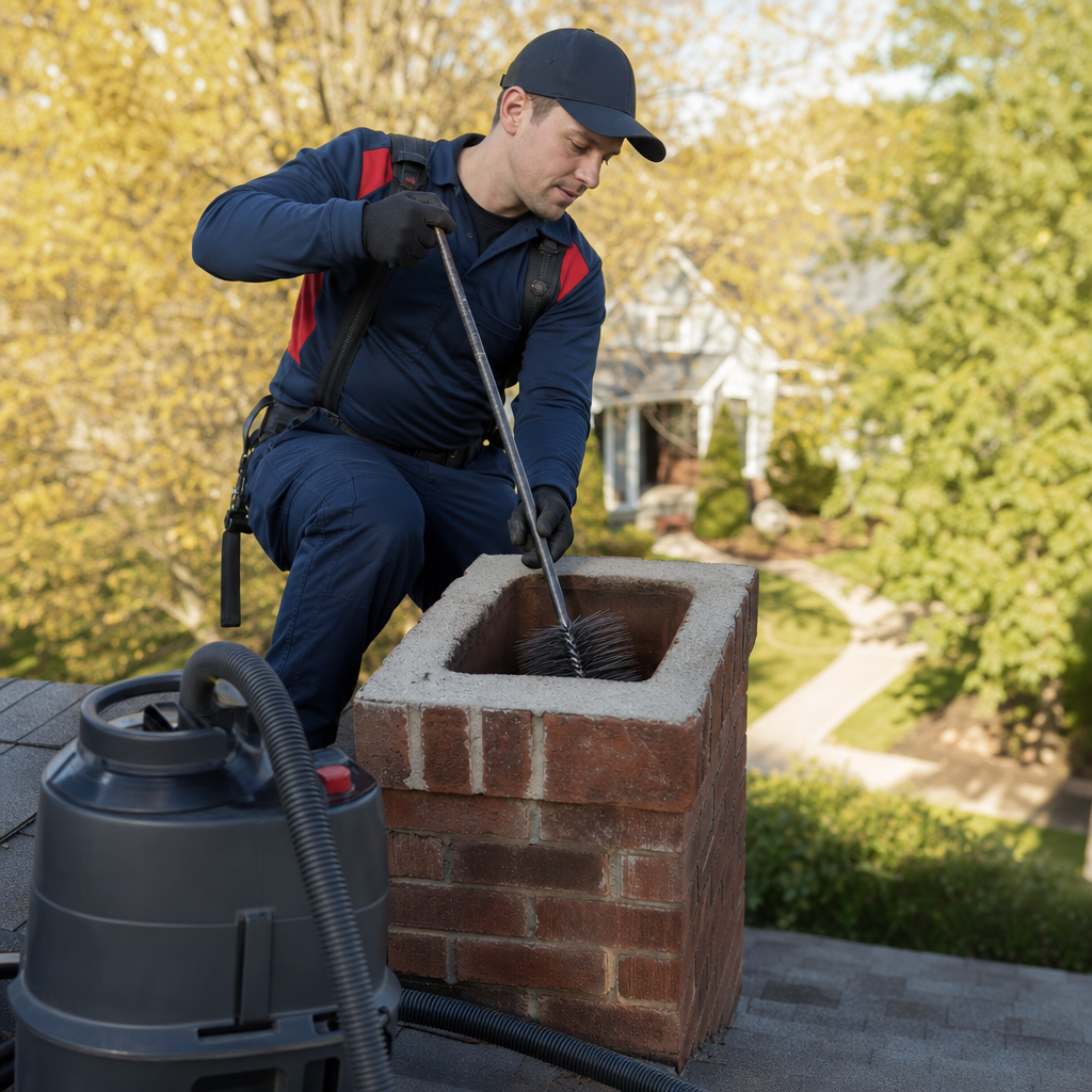 Level 1 Chimney Inspection and Sweeping