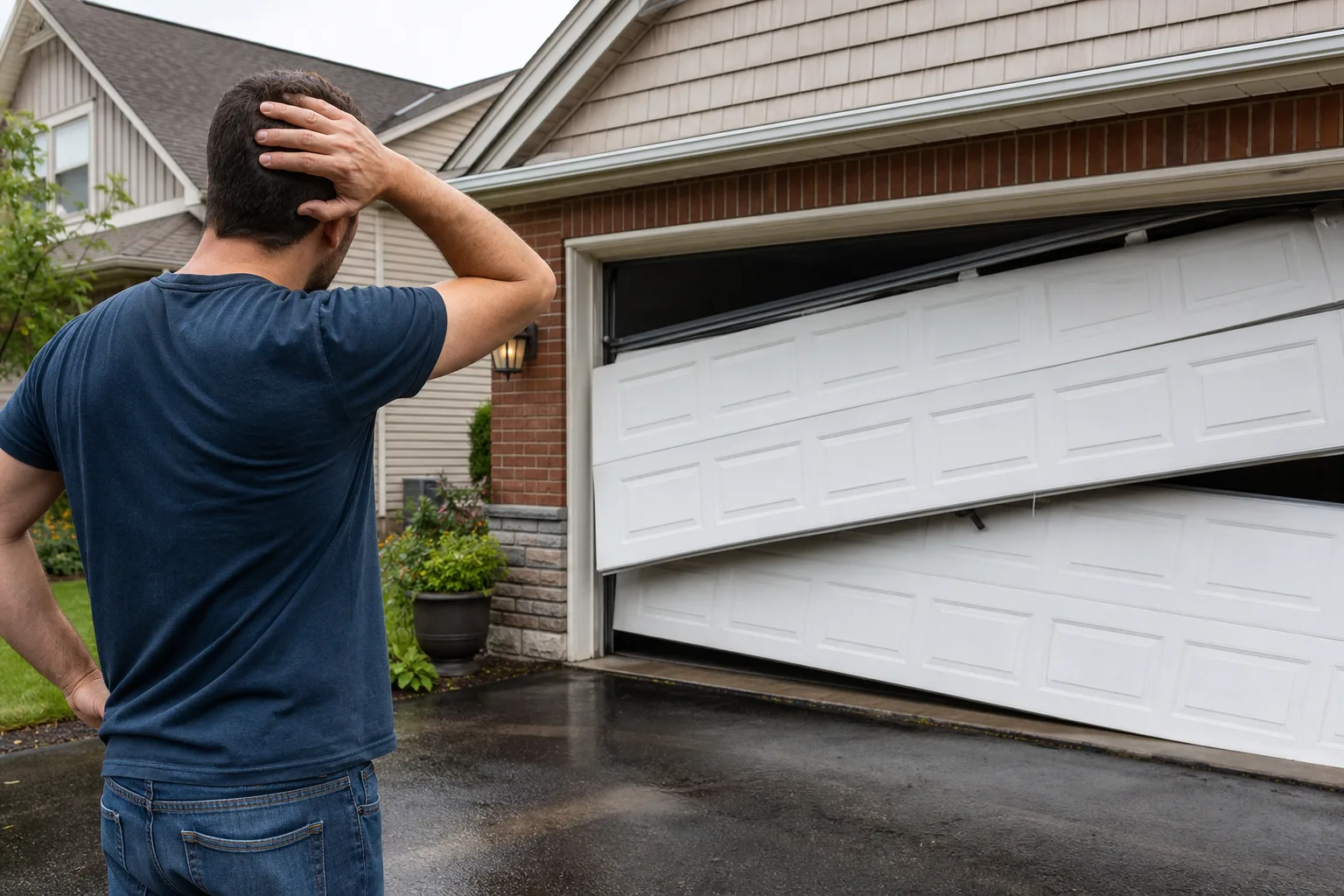 Emergency Garage Door Near Me: What Philadelphia Homeowners Should Do First